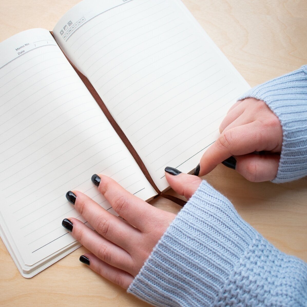 Agenda personalizzata a colori con dedica per la mamma