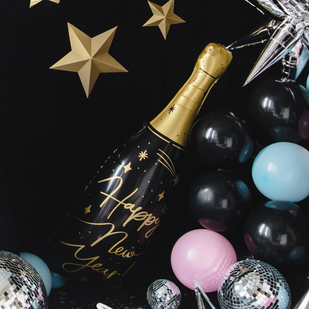 Palloncino - Bottiglia di champagne