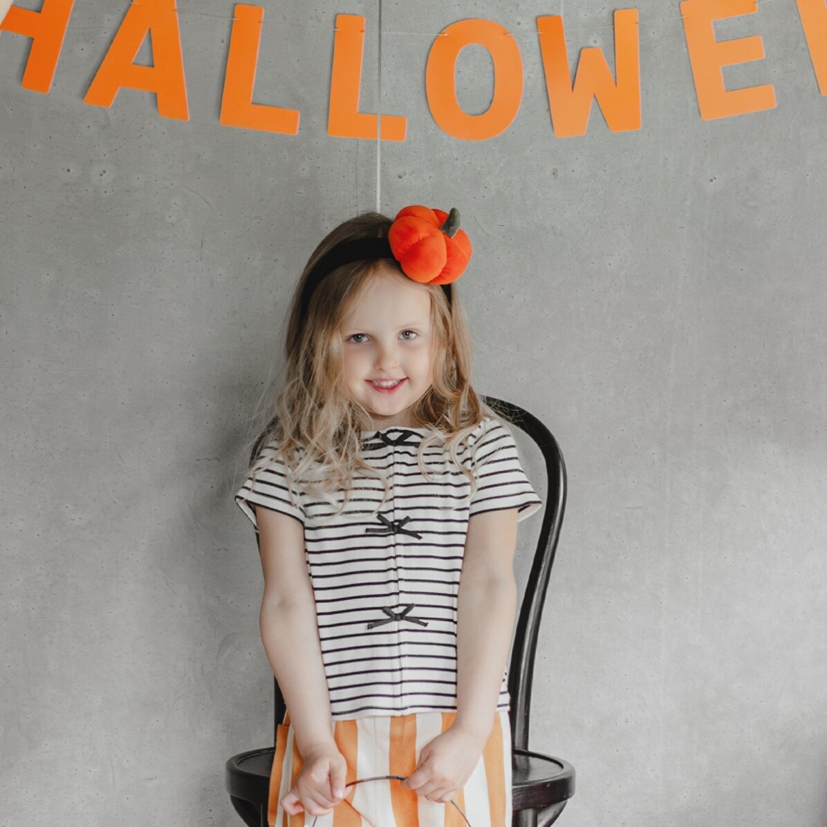 Corona di Halloween - Zucca