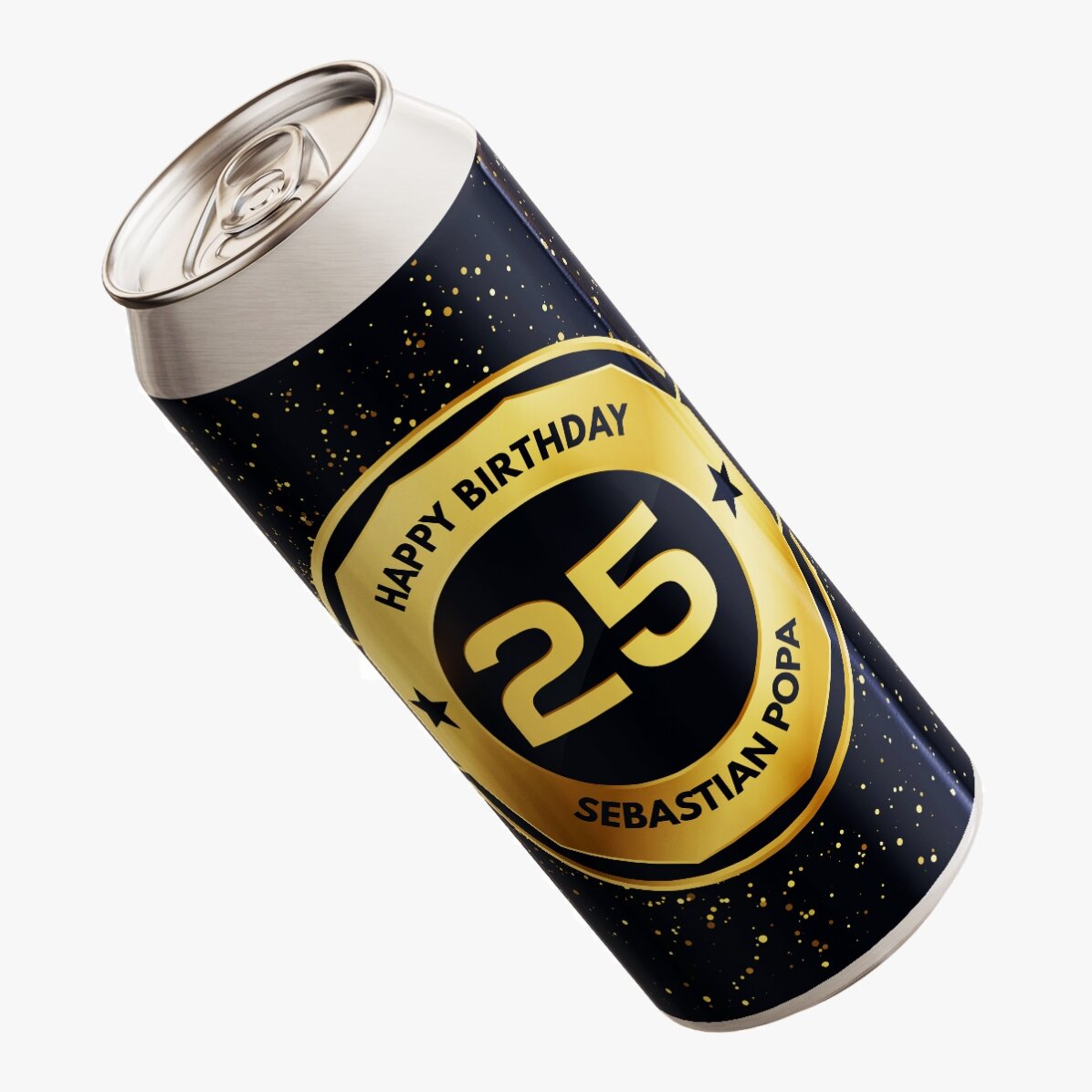 Birra in lattina personalizzata con una scritta - Birthday Beer