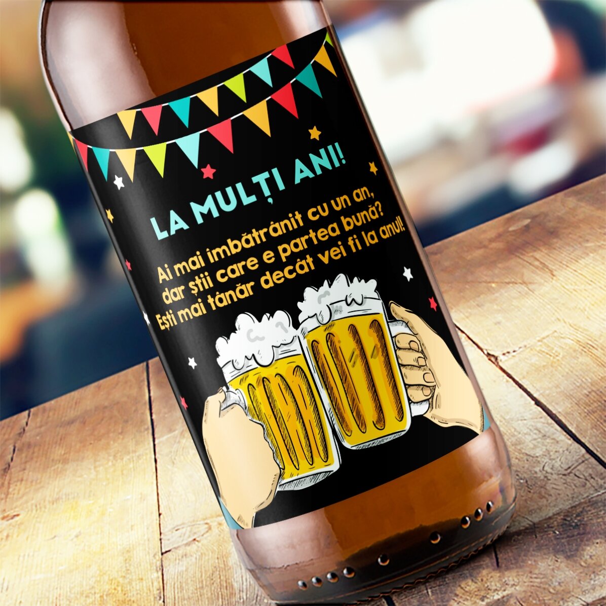 Birra personalizzata con un messaggio divertente - Buon compleanno