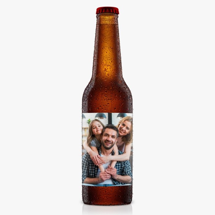 Birra personalizzata con foto