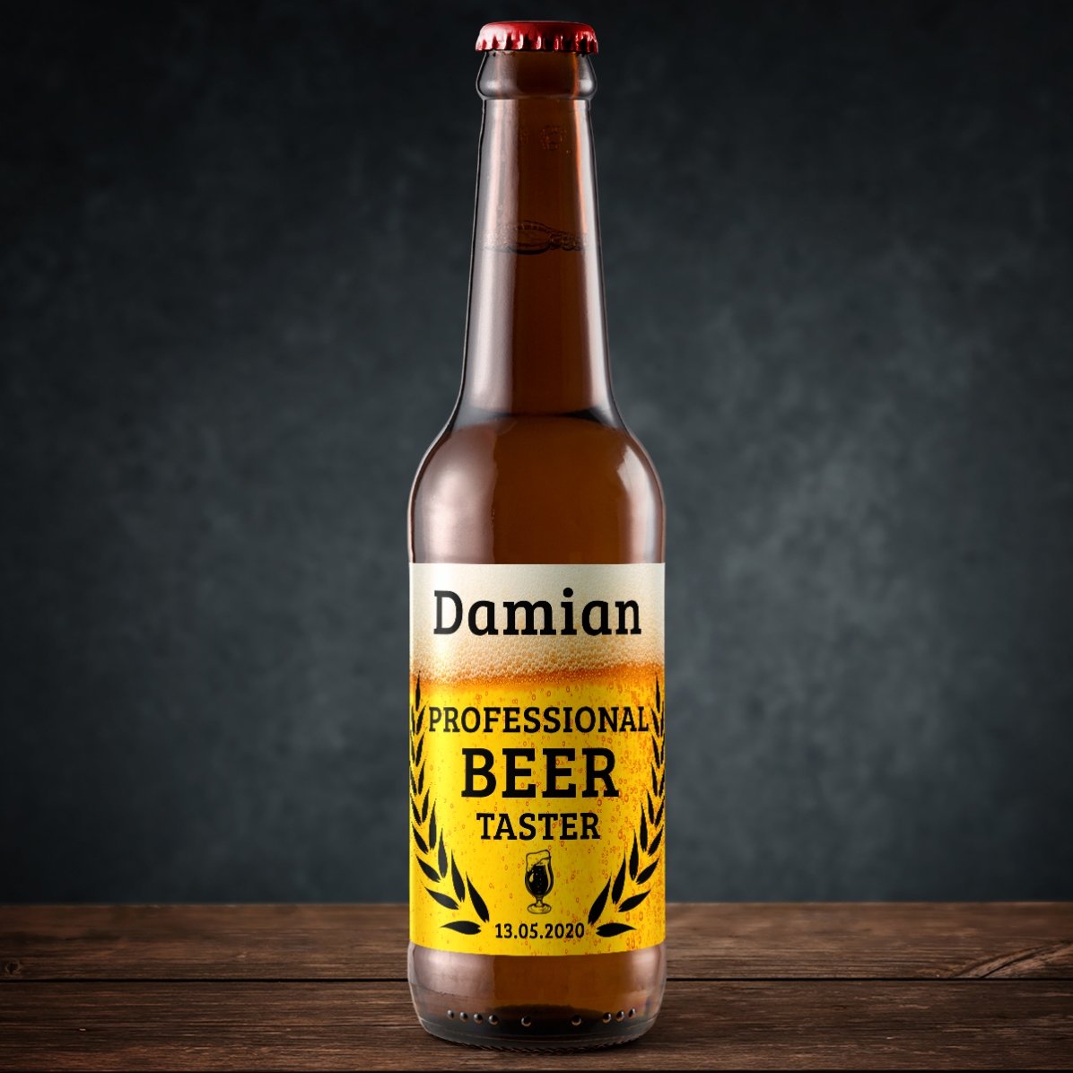 Birra personalizzata con scritta - Beer taster