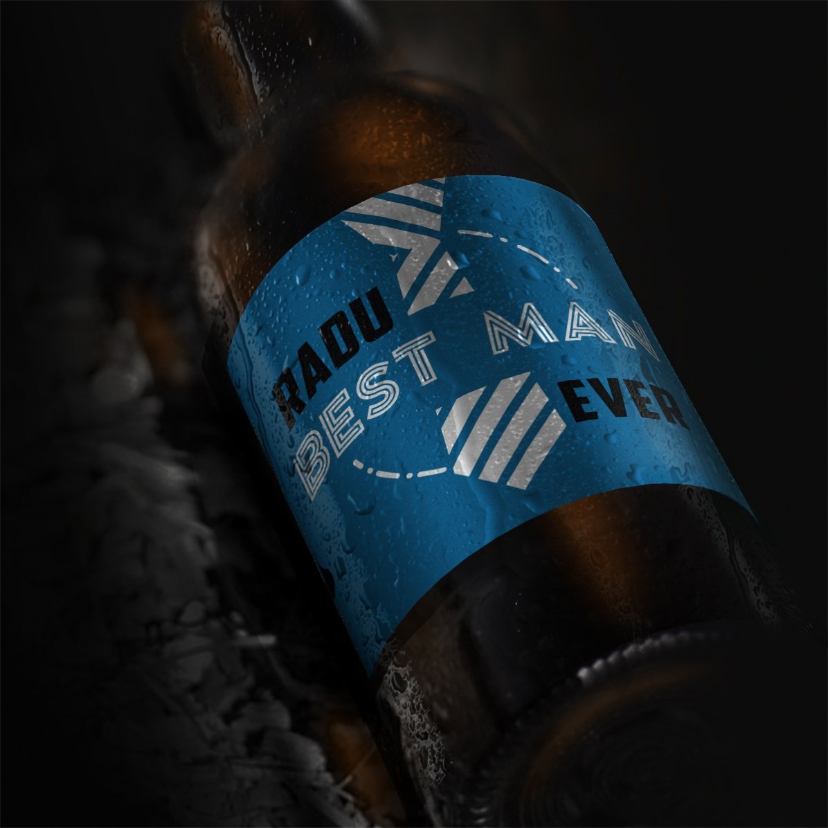 Birra personalizzata con scritta - Testimone dello sposo