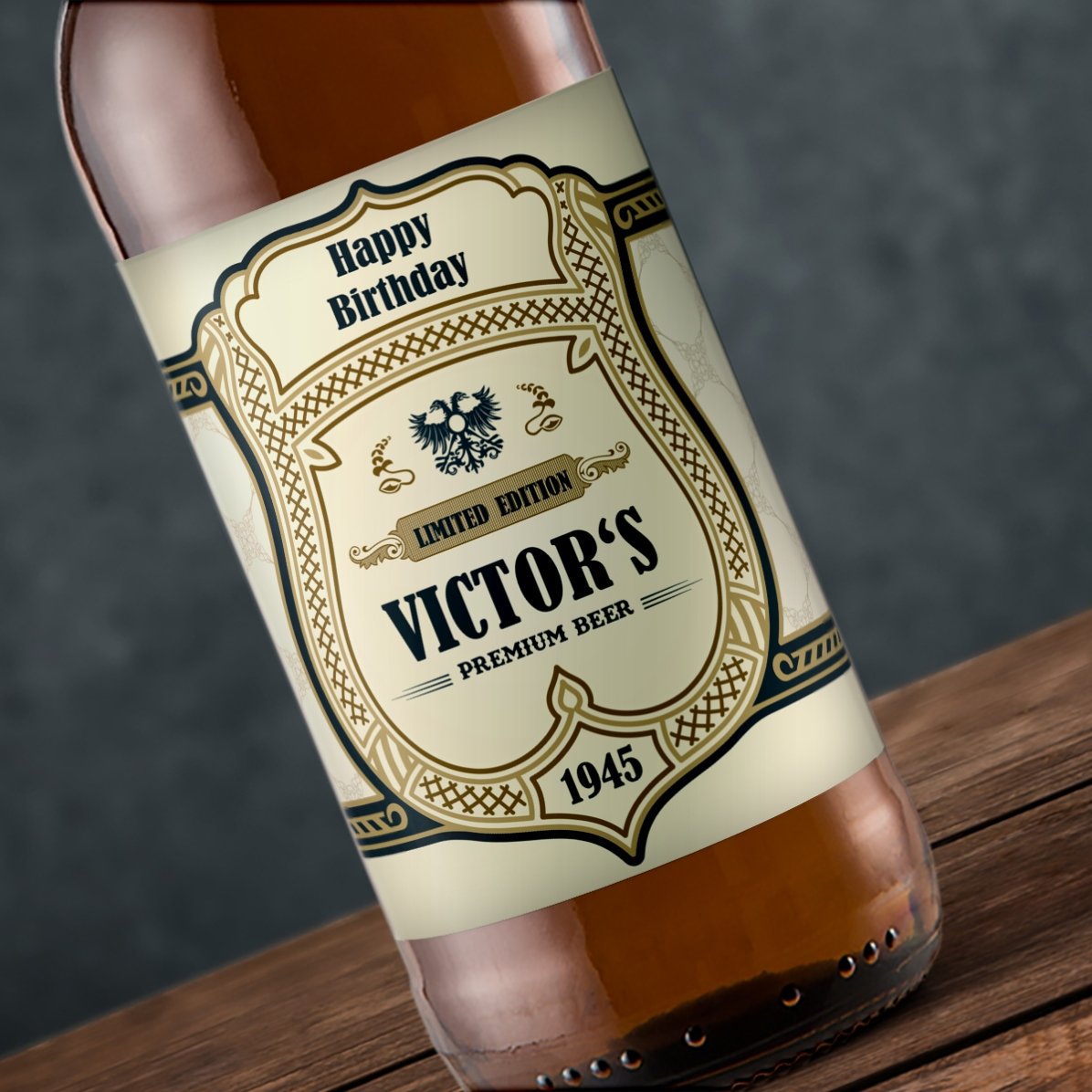 Birra personalizzata con scritta - Blazon