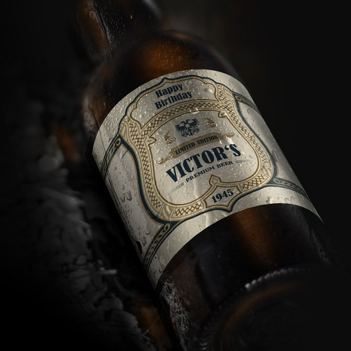 Birra personalizzata con scritta - Blazon