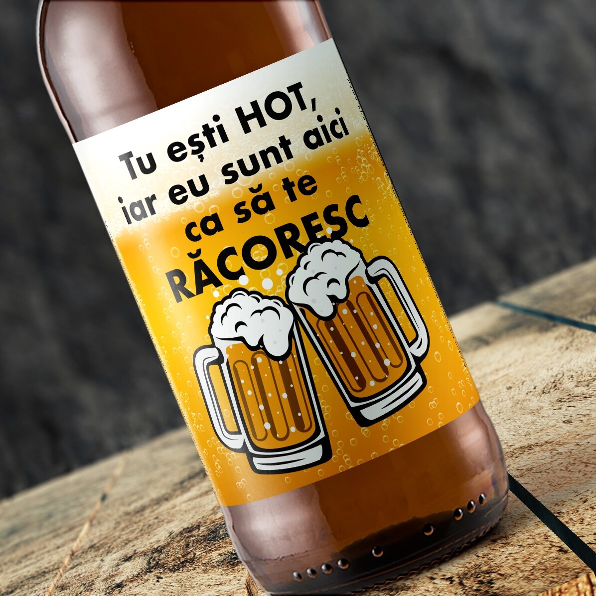 Birra personalizzata con scritta - Hot