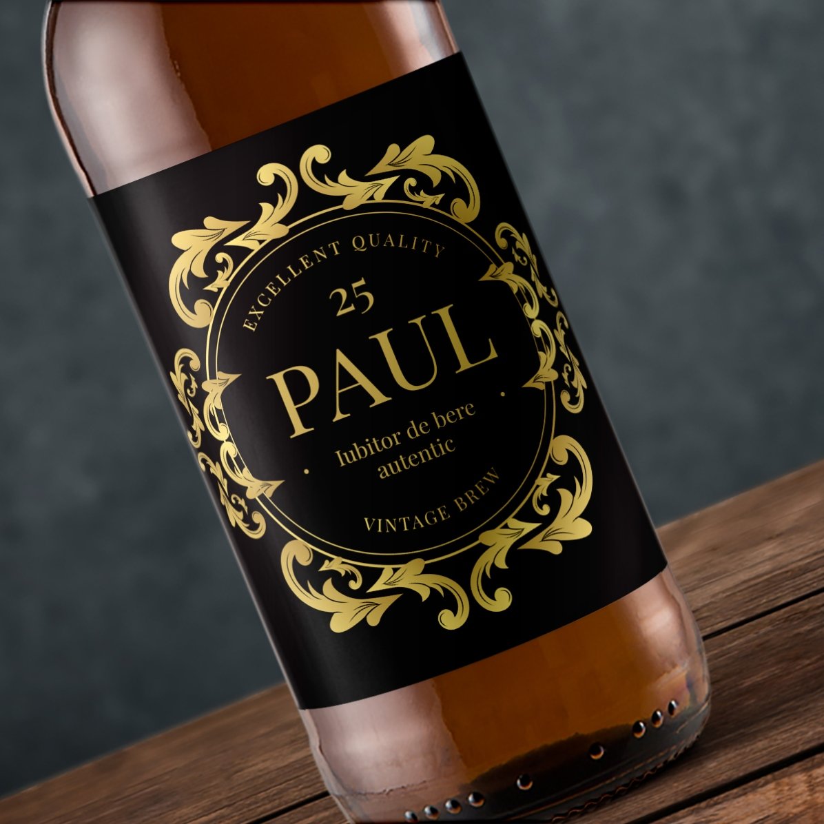 Birra personalizzata con scritta - Amante della birra
