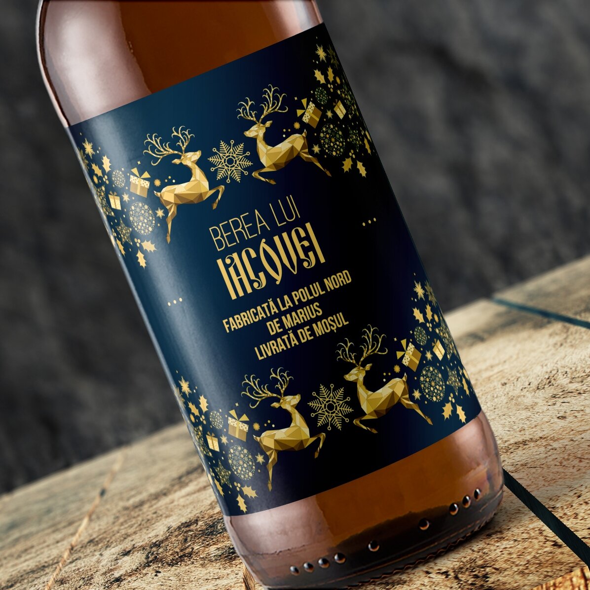 Birra personalizzata con scritta - La magia dell