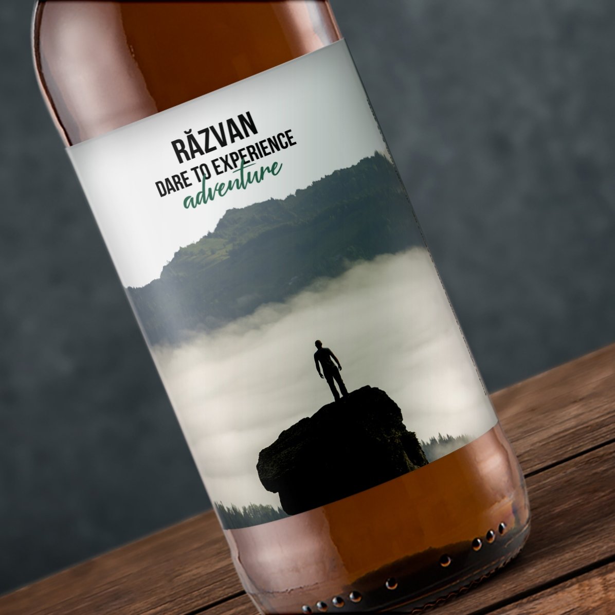 Birra personalizzata con testo e foto - Dare to...