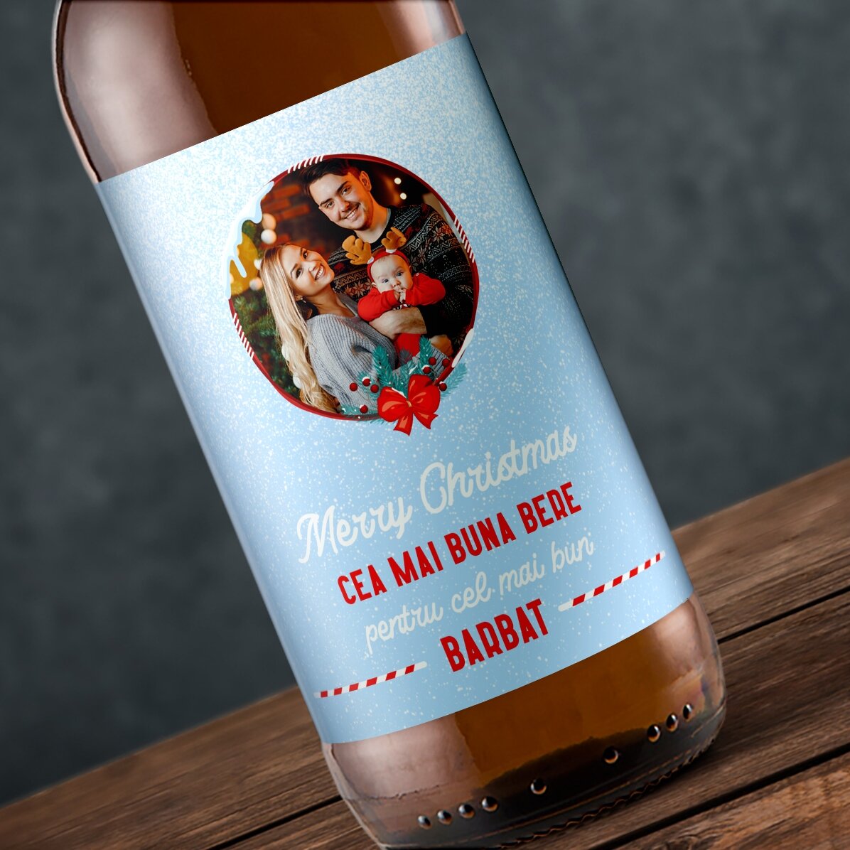 Birra personalizzata con scritta - Sweet Christmas