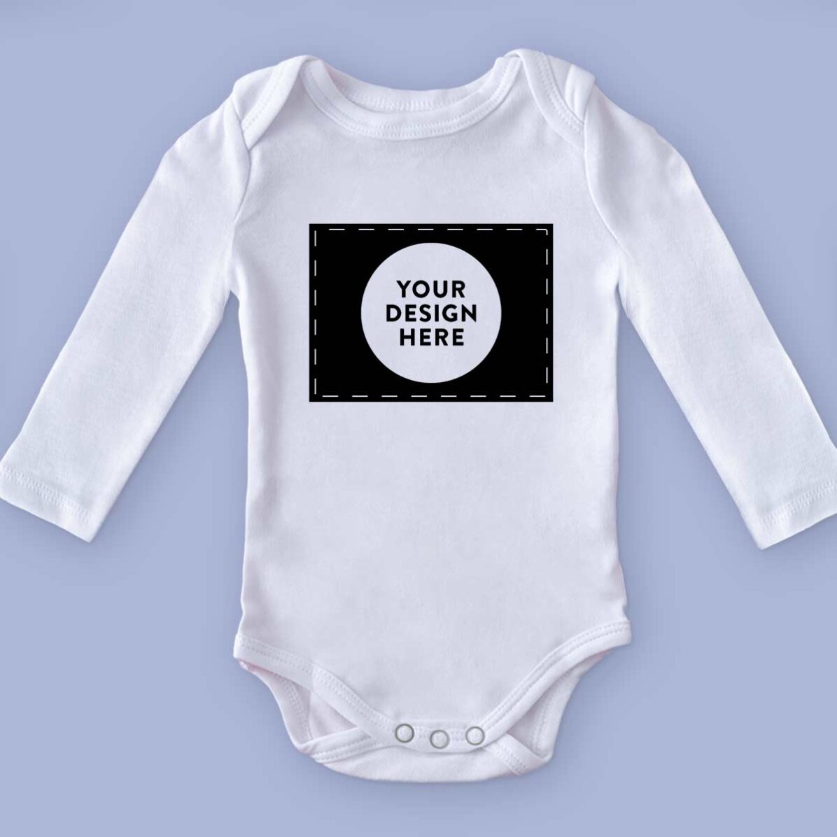 Body per bambini personalizzato con la tua grafica in formato orizzontale