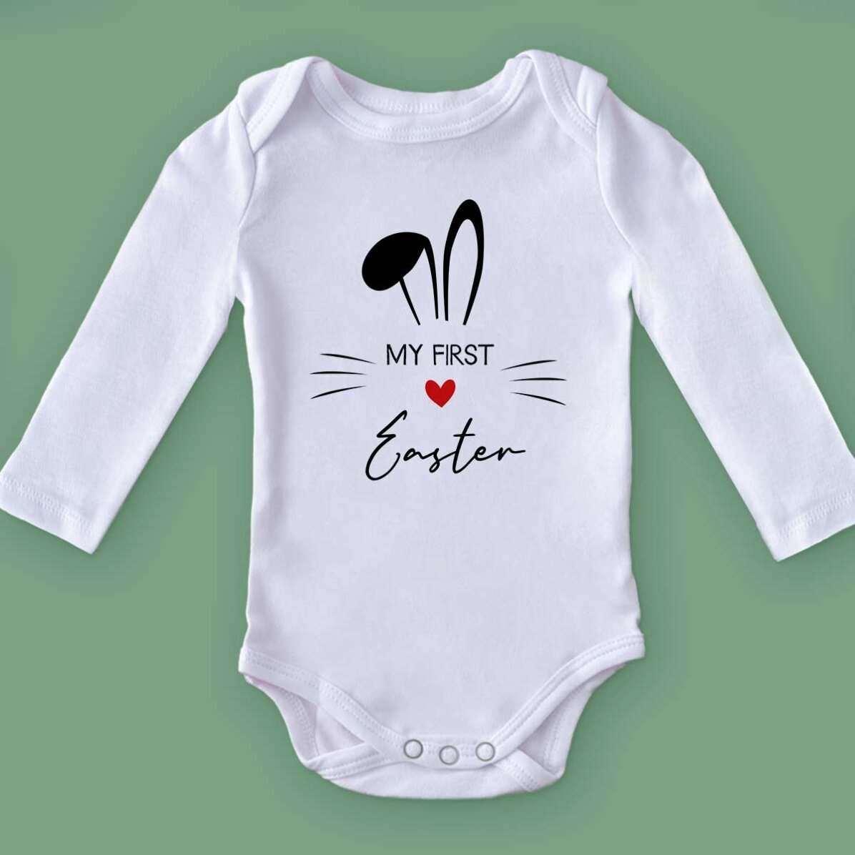 Body per bambini personalizzato con messaggio - First Easter