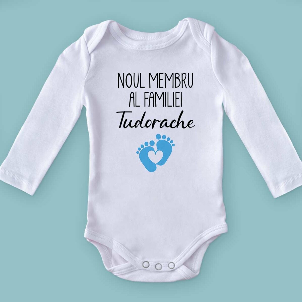 Body personalizzato per bambini con messaggio - Il nuovo arrivato