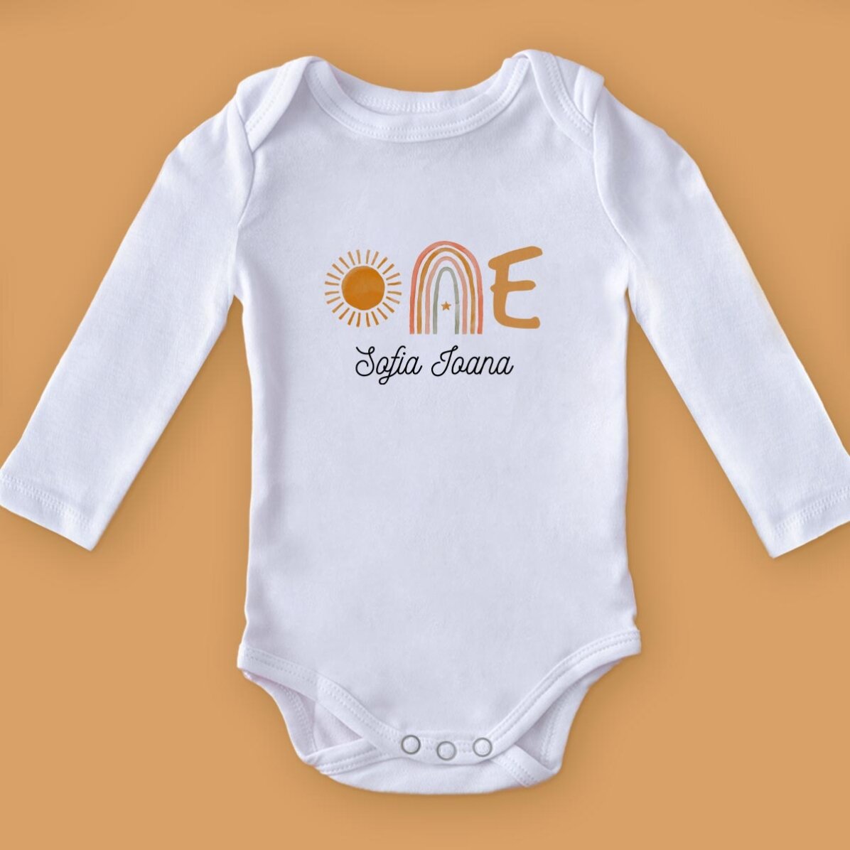 Body per bambini personalizzato con nome - ONE