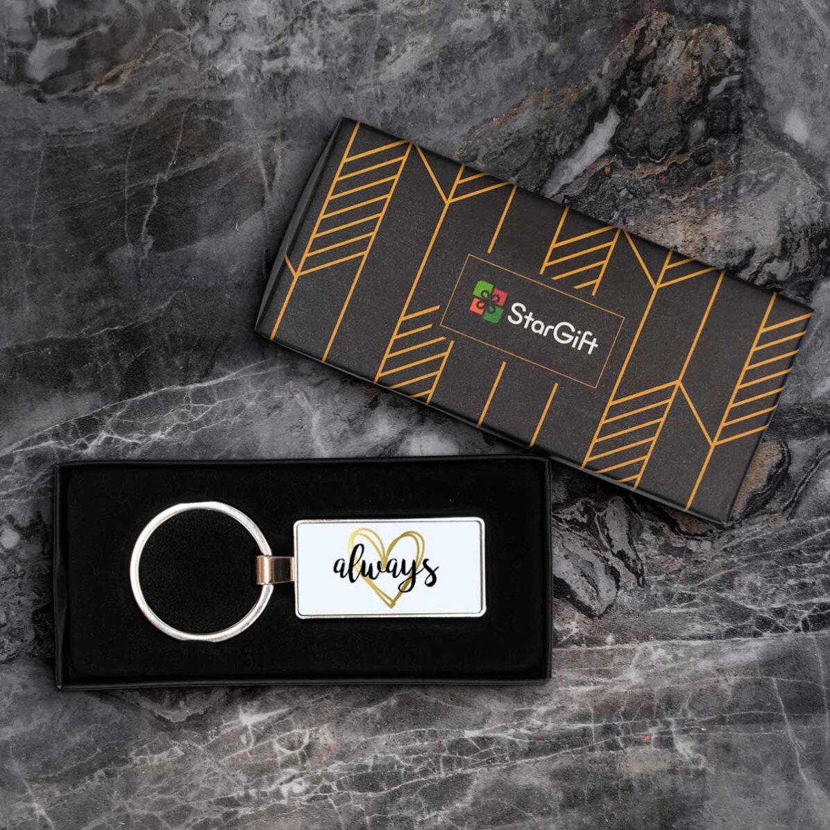 Portachiavi personalizzato con una foto - Always