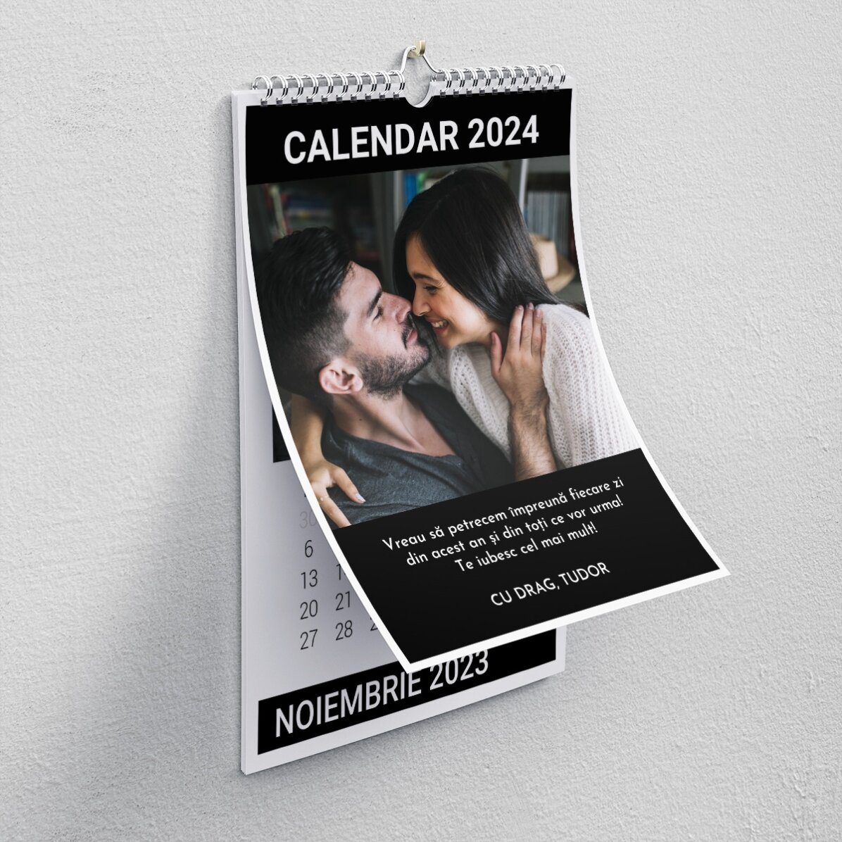 Calendario personalizzato con foto per i propri cari