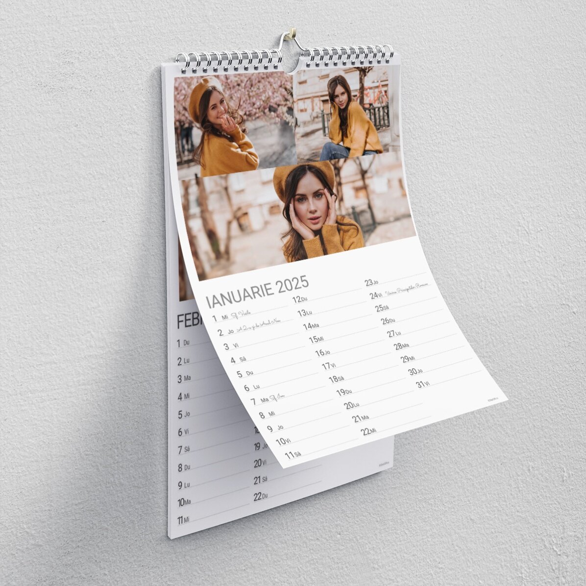 Calendario personalizzato con foto e messaggio - Ogni giorno è il giorno più bello