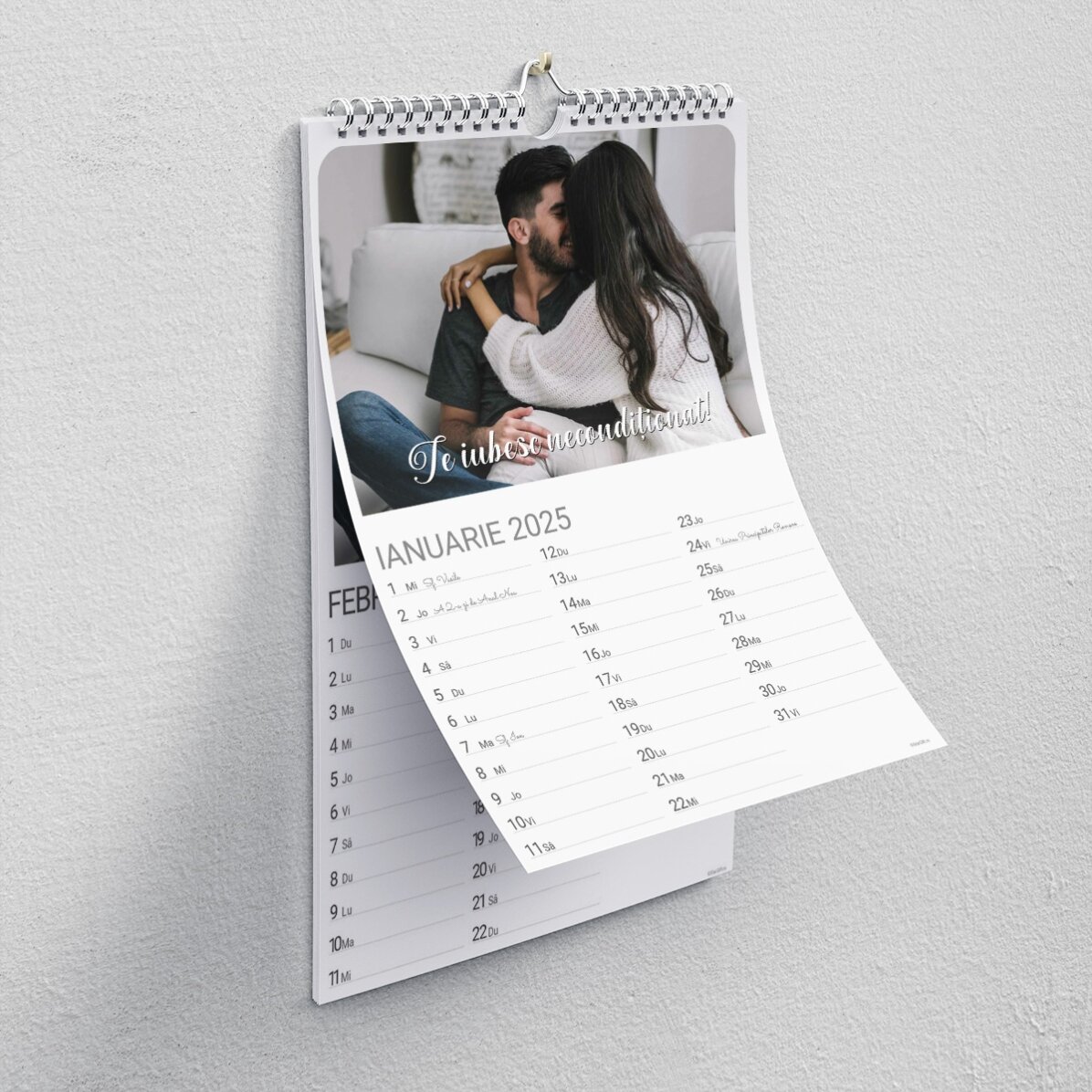 Calendario personalizzato con foto e messaggio - Momenti speciali