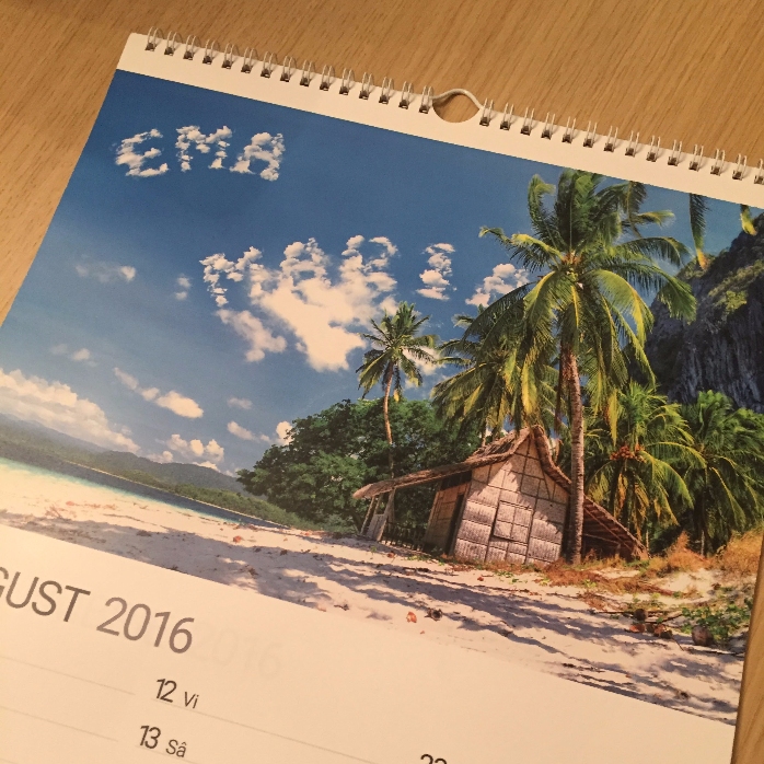 Calendario personalizzato - prima edizione