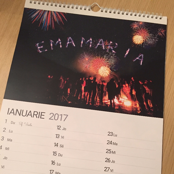 Calendario personalizzato - prima edizione