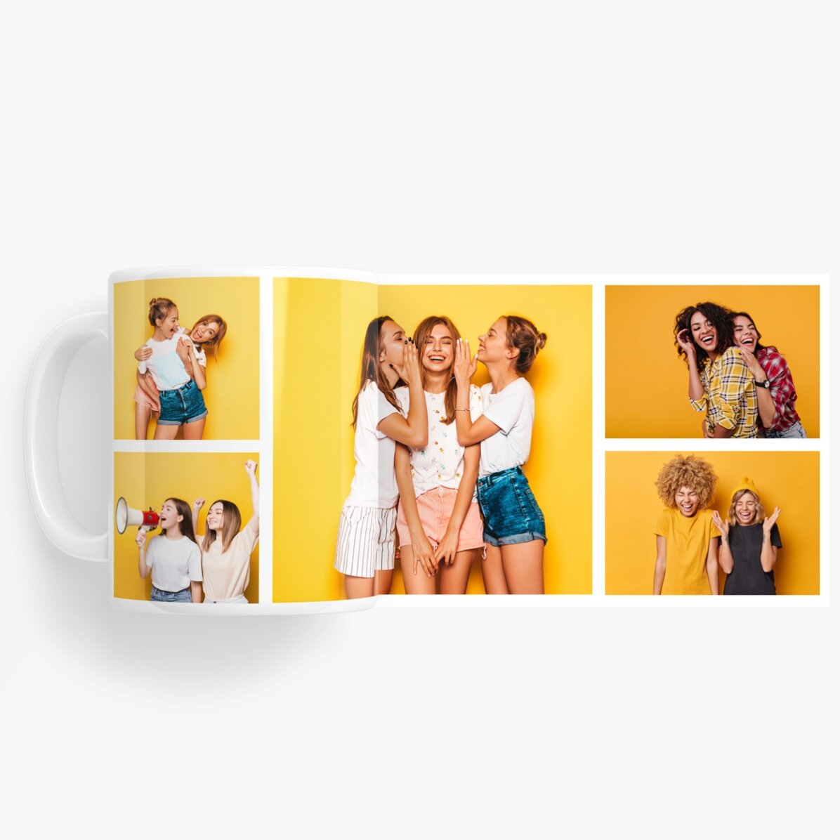 Tazza personalizzata con 5 foto