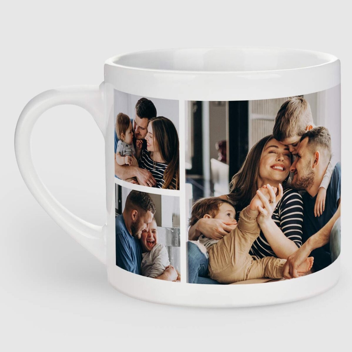 Tazza da caffè personalizzata con 6 foto