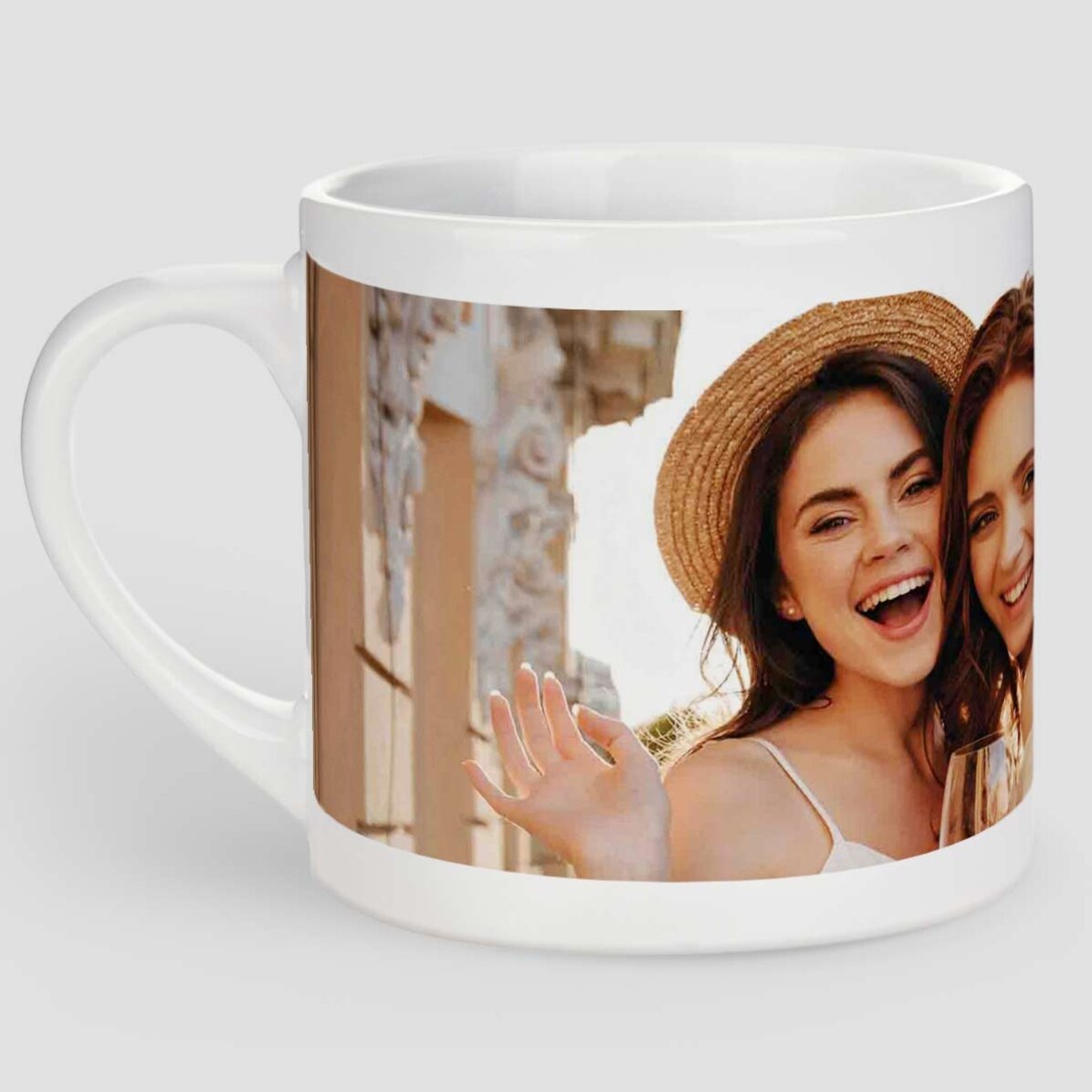 Tazza da caffè personalizzata con una foto in formato orizzontale
