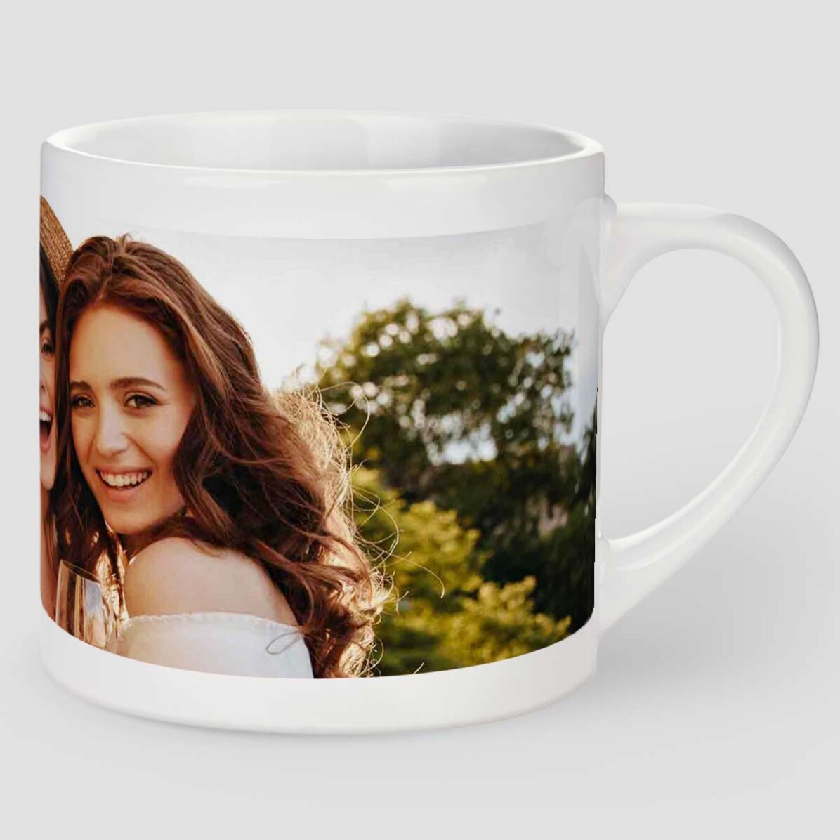 Tazza da caffè personalizzata con una foto in formato orizzontale