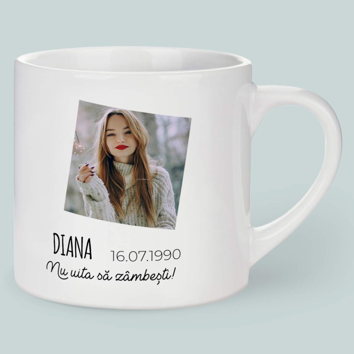 Tazza da caffè personalizzata con foto e testo - Segno zodiacale Cancro