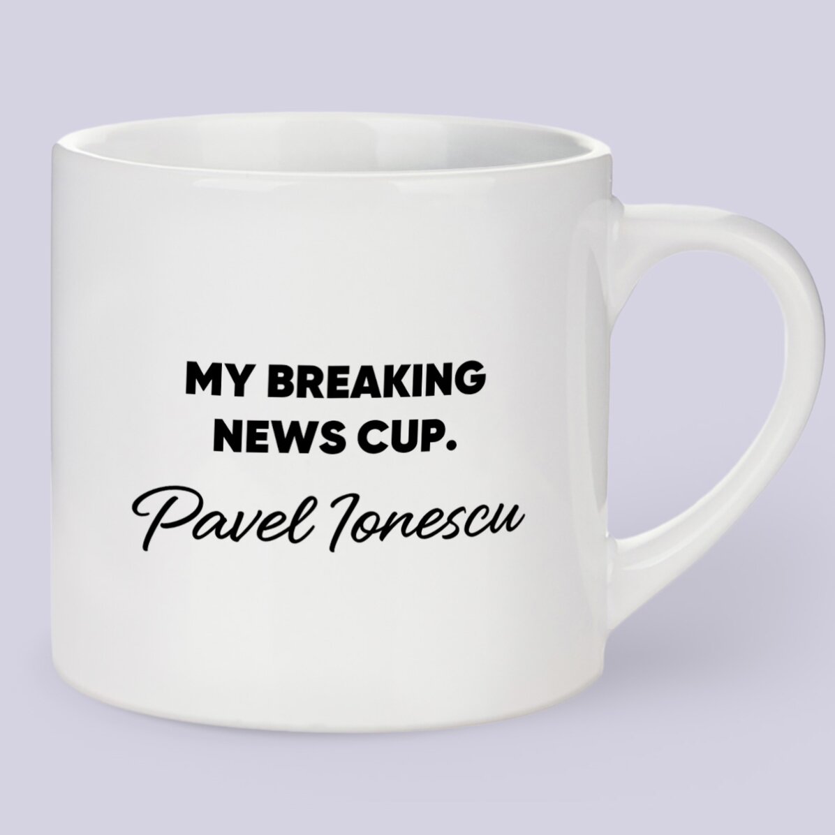 Tazza da caffè personalizzata con scritta - Giornalista