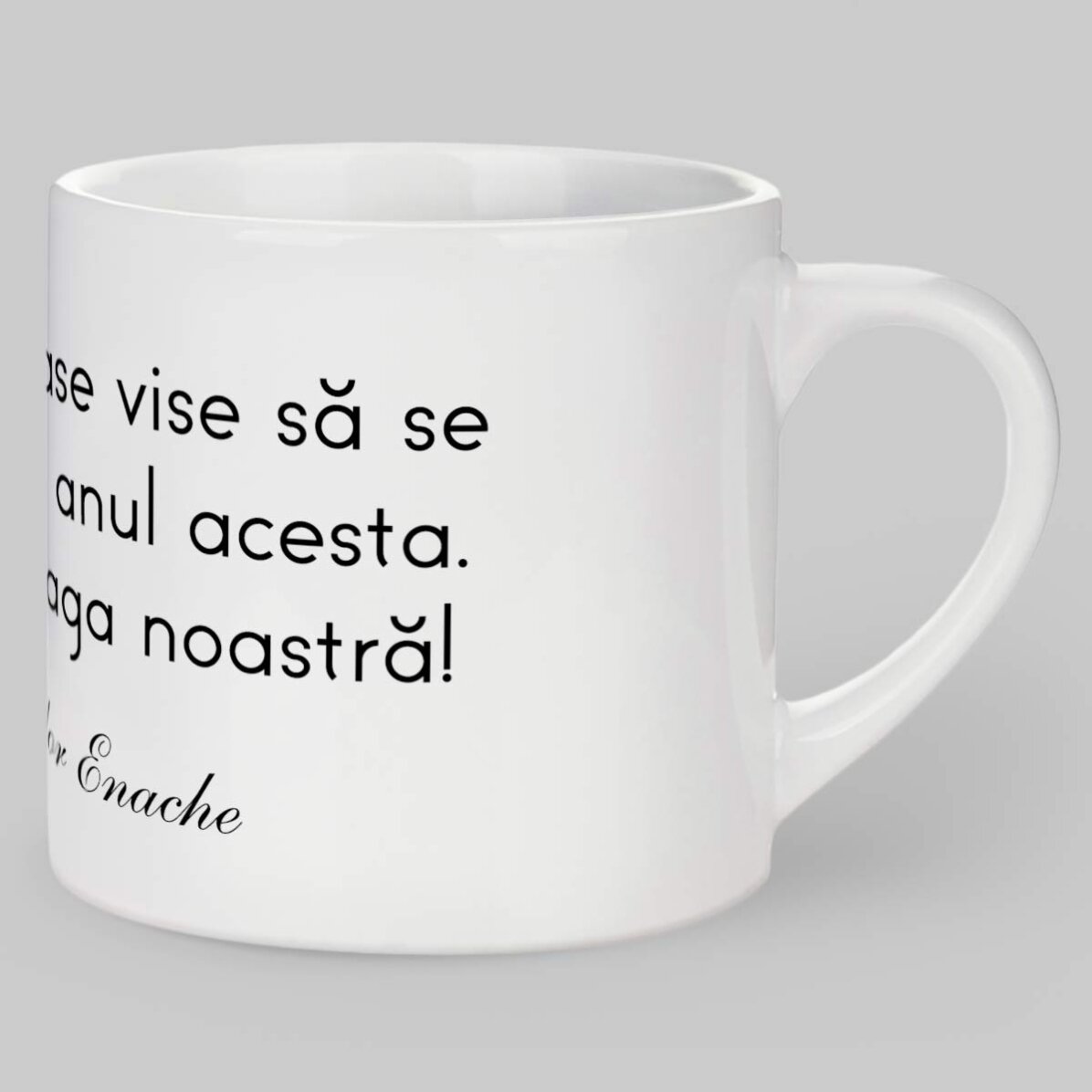 Tazza da caffè personalizzata con scritta - Un messaggio per i propri cari