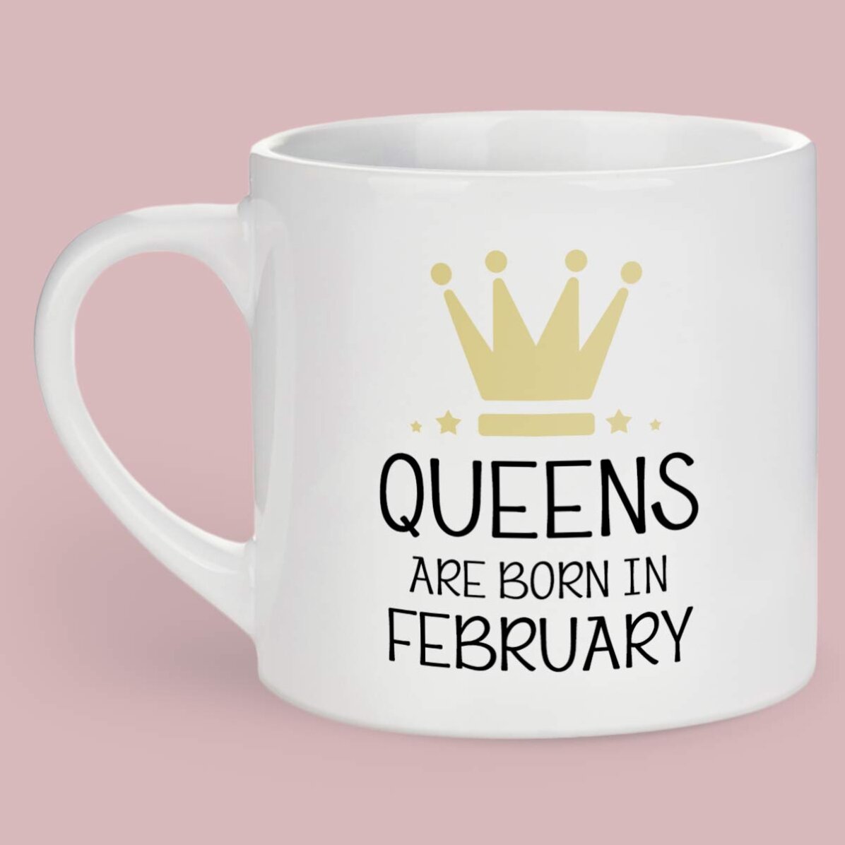 Tazza da caffè personalizzata con scritta - Queens