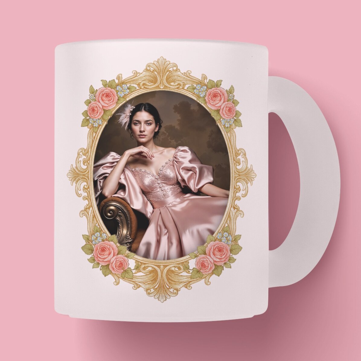 Tazza personalizzata con foto e testo - Bridgerton Aesthetic