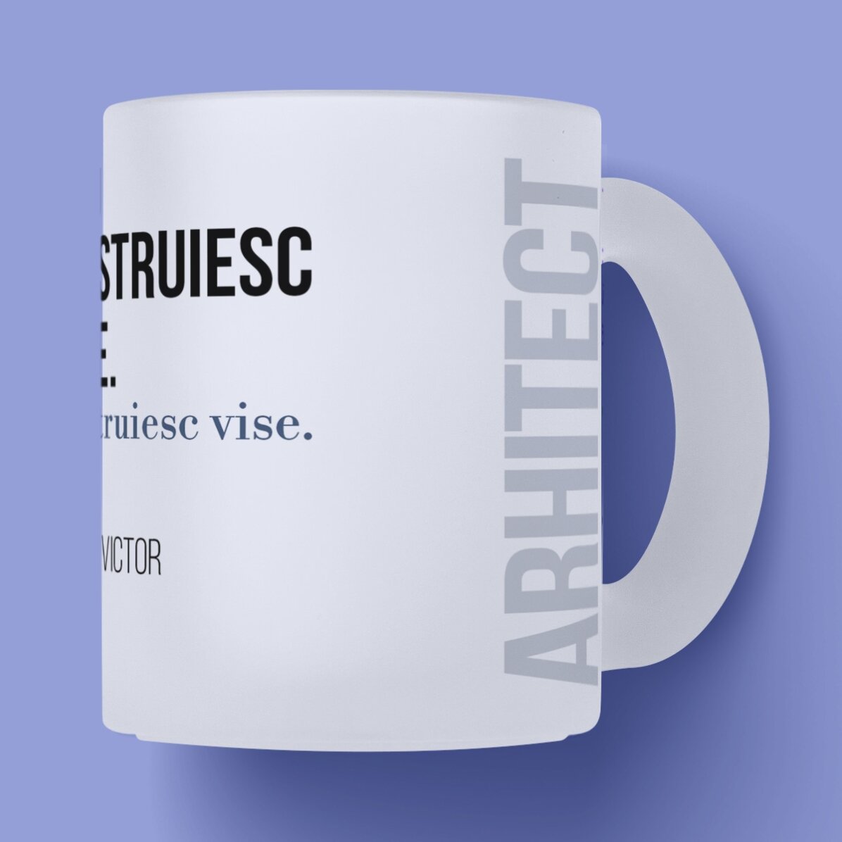Tazza personalizzata con scritta per architetti