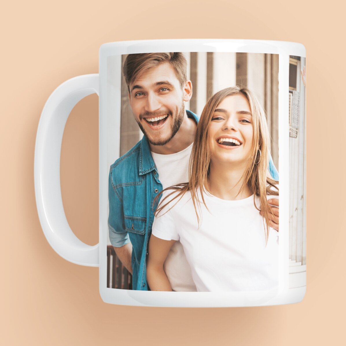 Tazza personalizzata con 3 foto