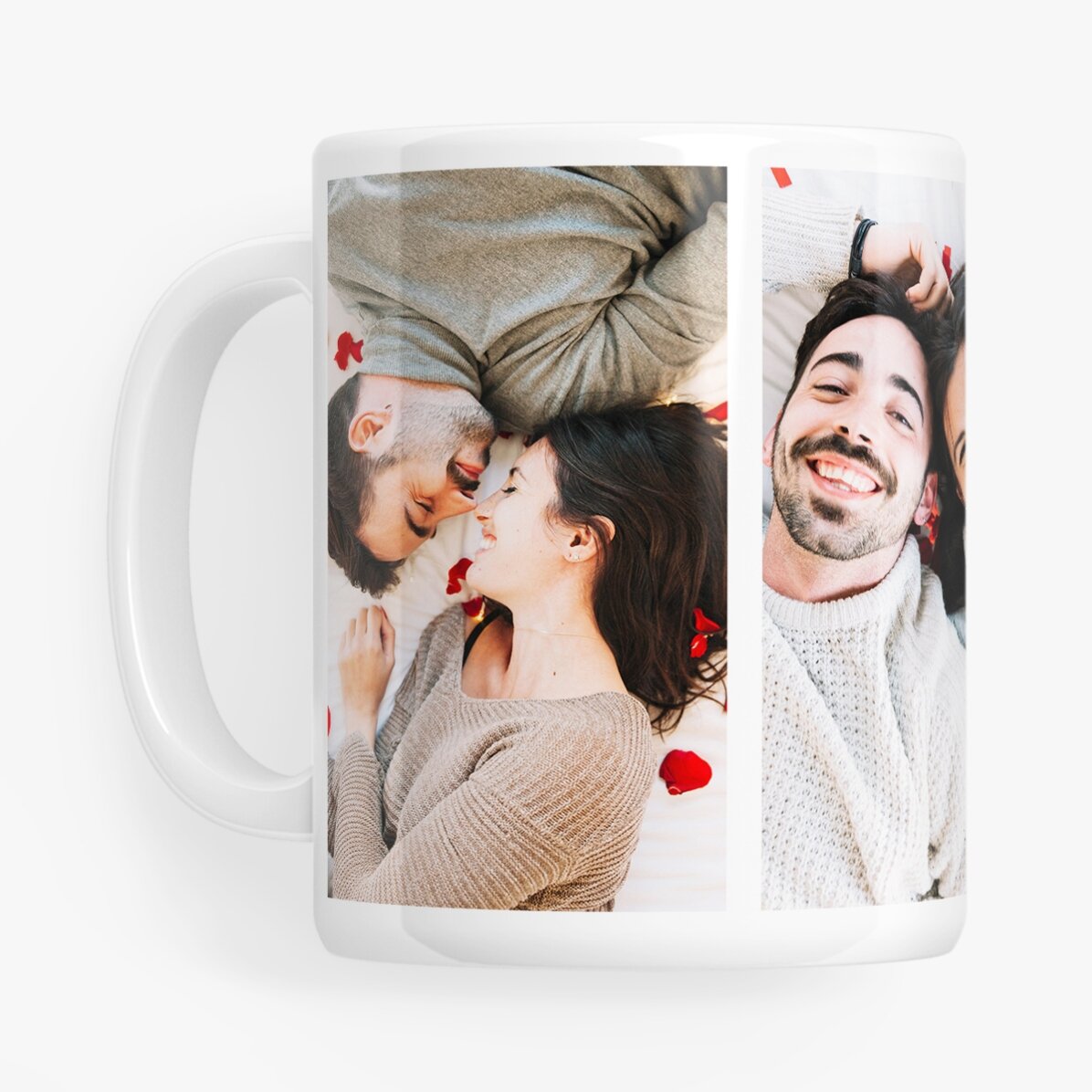 Tazza personalizzata con 4 foto