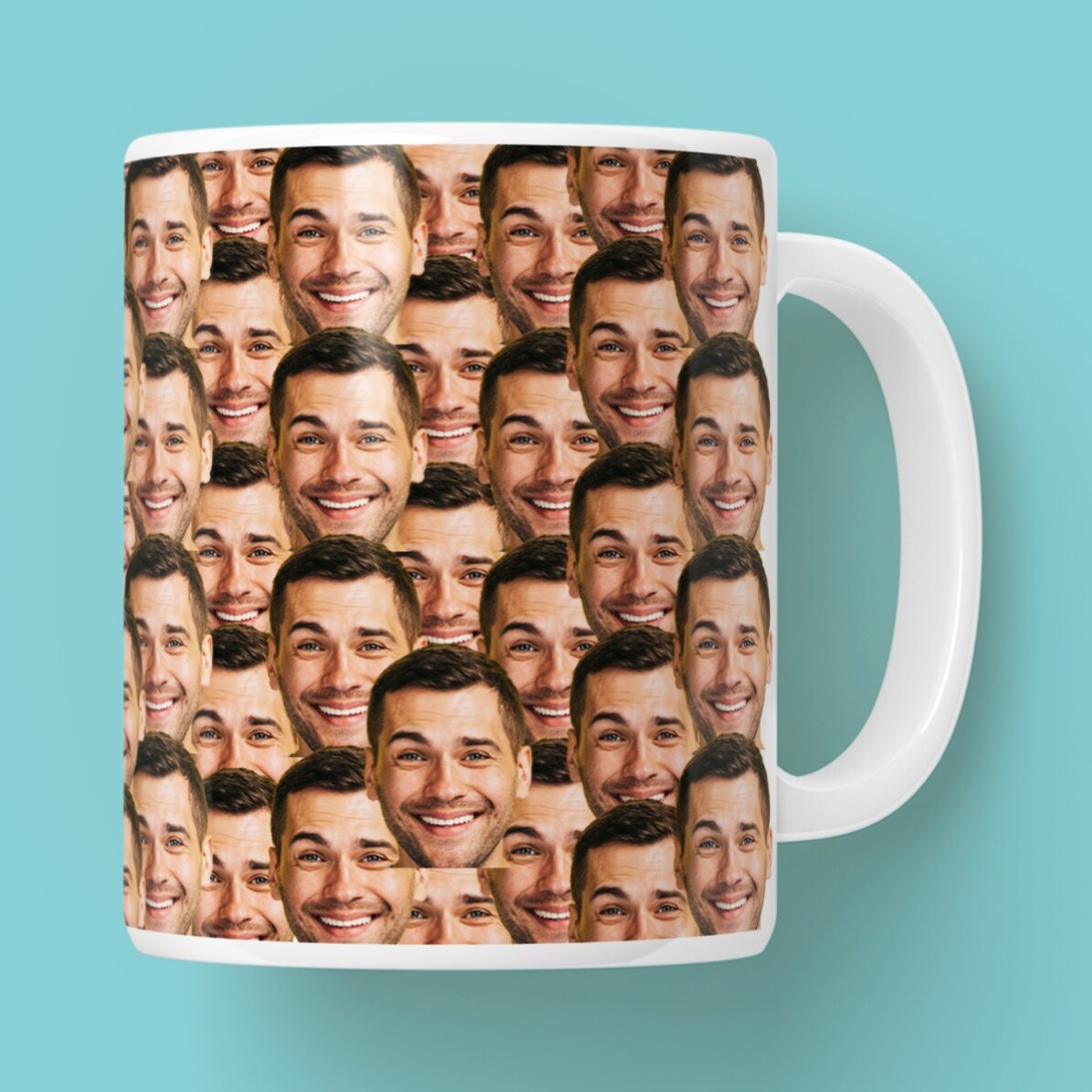 Tazza personalizzata con collage di foto