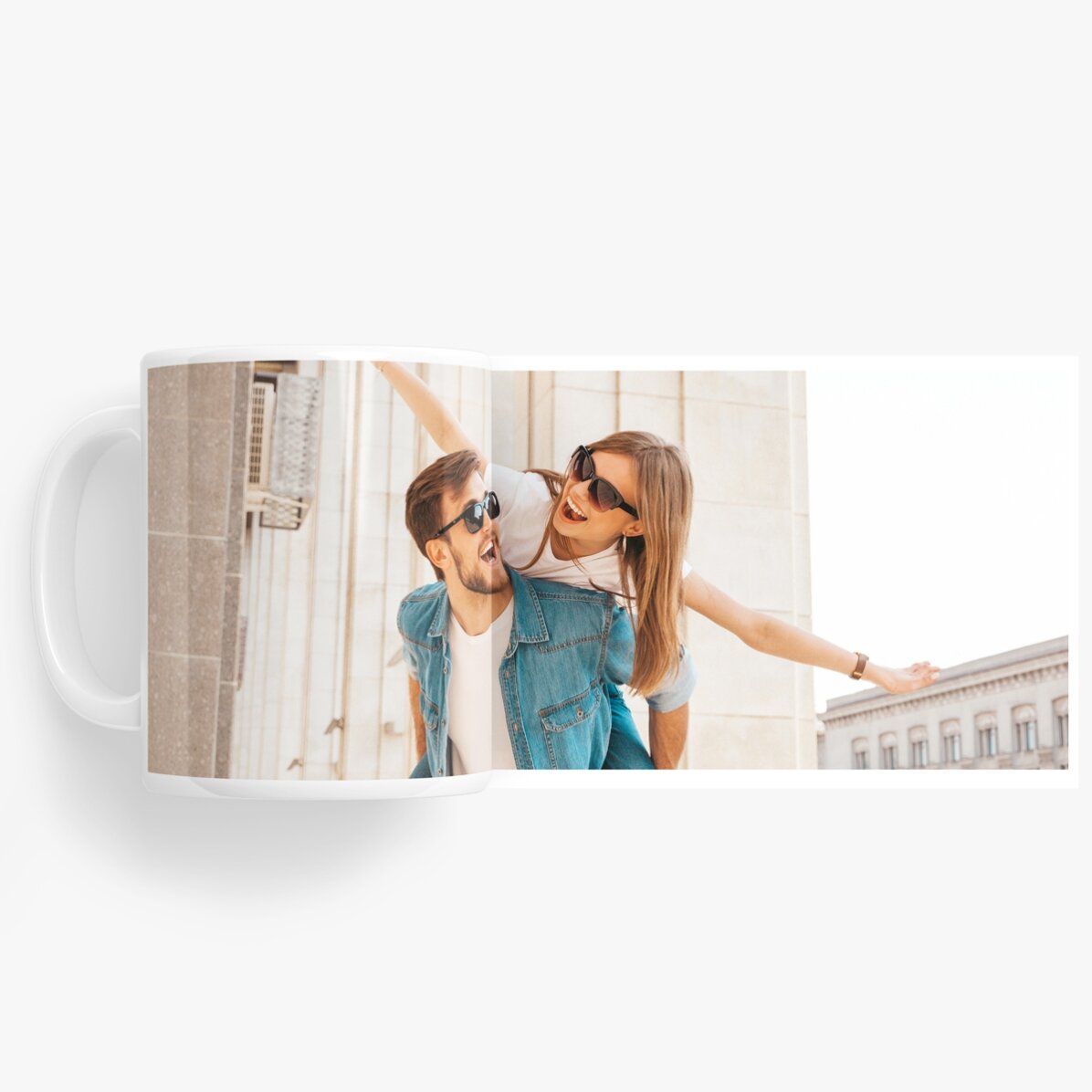 Tazza personalizzata con una foto in formato orizzontale