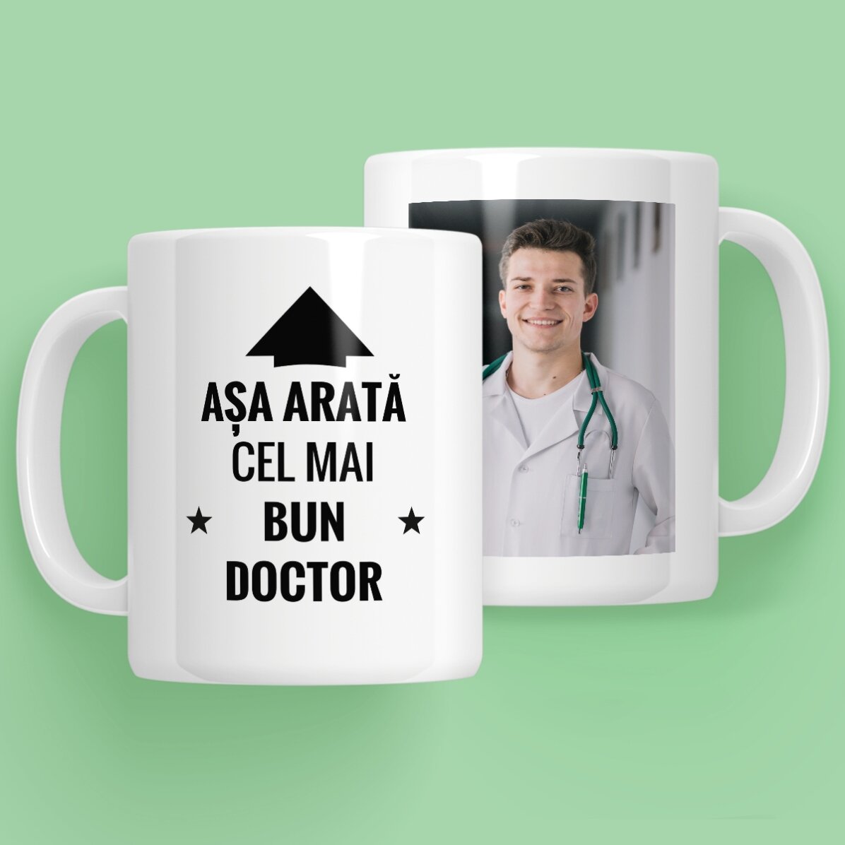 Tazza personalizzata con foto e testo - Ecco come appare