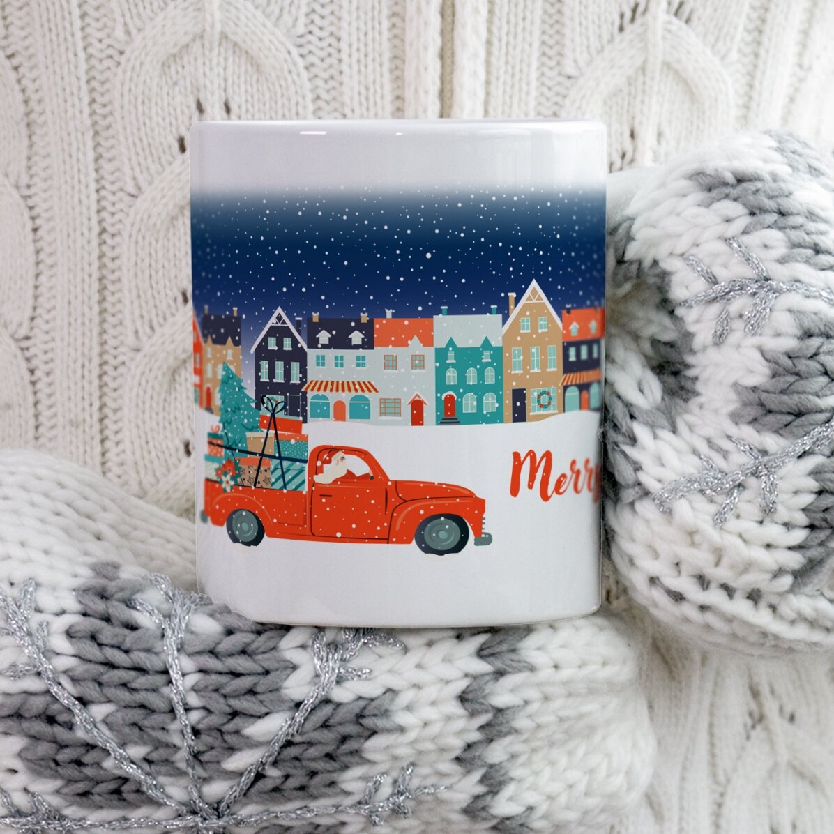Tazza personalizzata con scritta - Christmas Night