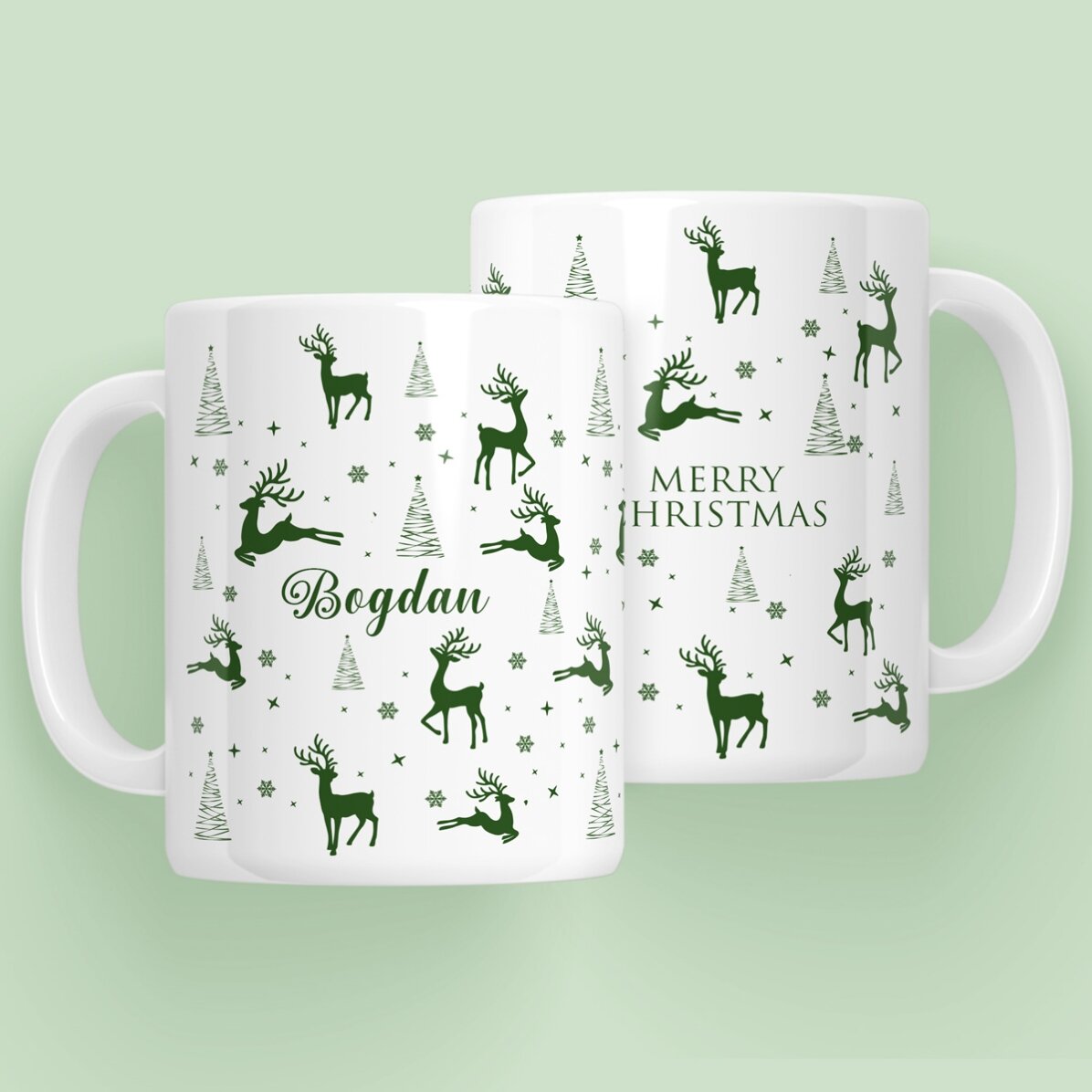 Tazza personalizzata con scritta - Natale