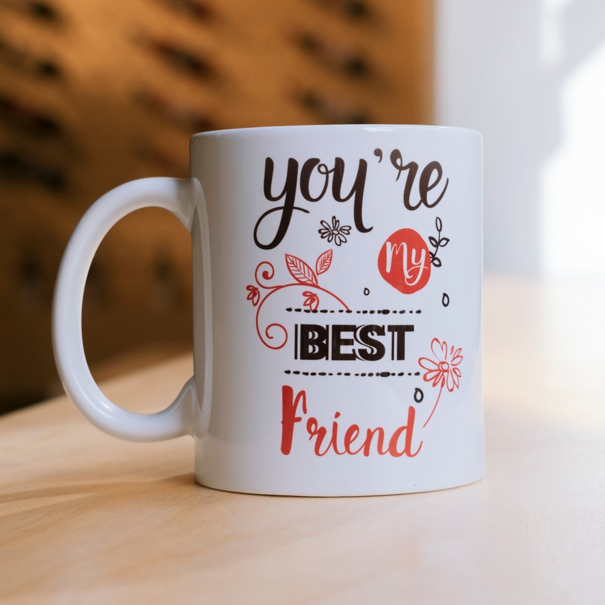 Tazza personalizzata con scritta - Friends forever