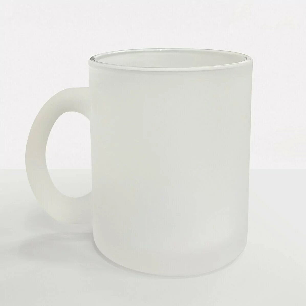 Bicchiere in vetro opaco personalizzato con scritta - Frosted