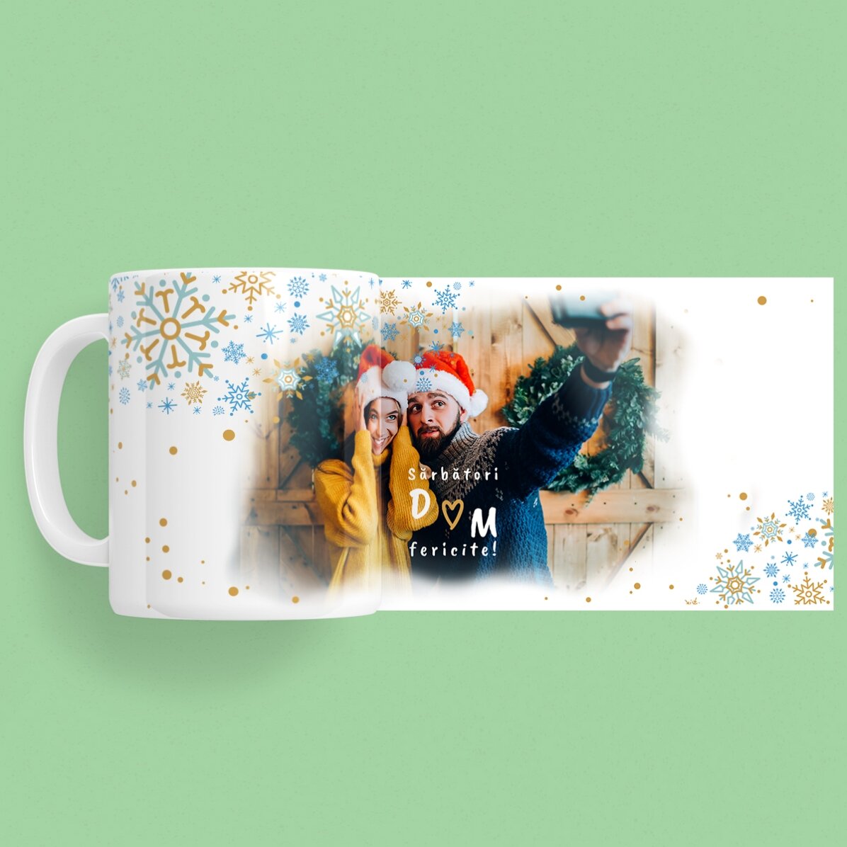 Bicchiere in vetro opaco personalizzato con scritta - Frosted