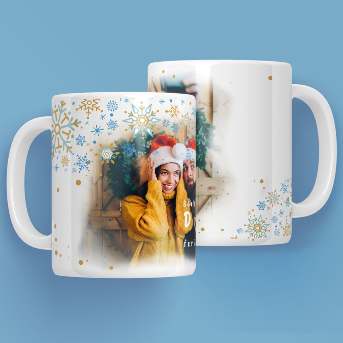 Bicchiere in vetro opaco personalizzato con scritta - Frosted