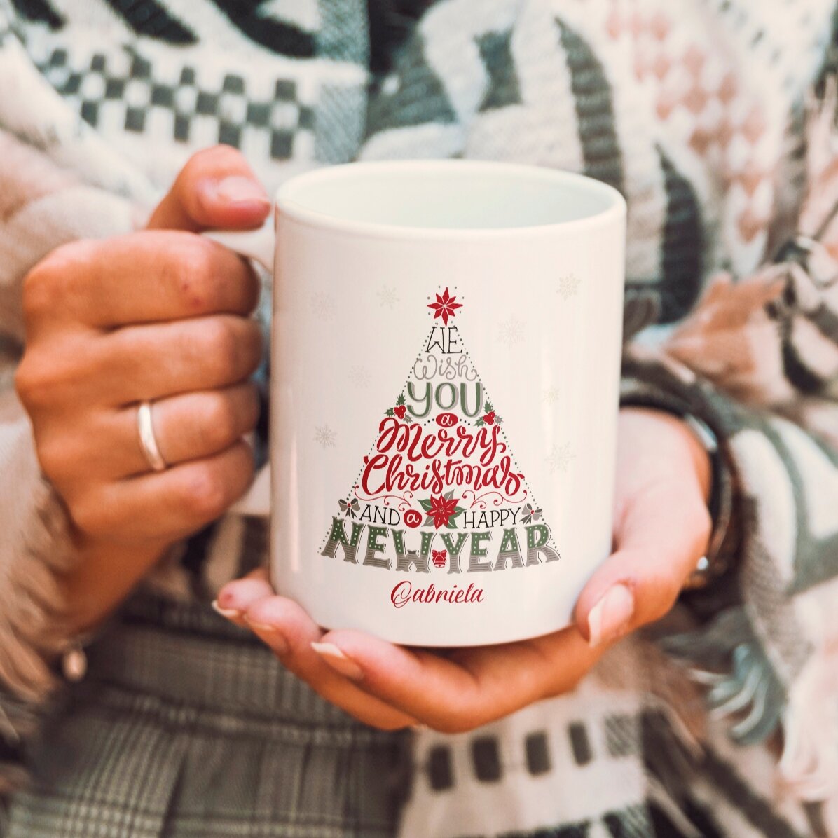 Tazza personalizzata con scritta - Buon anno nuovo