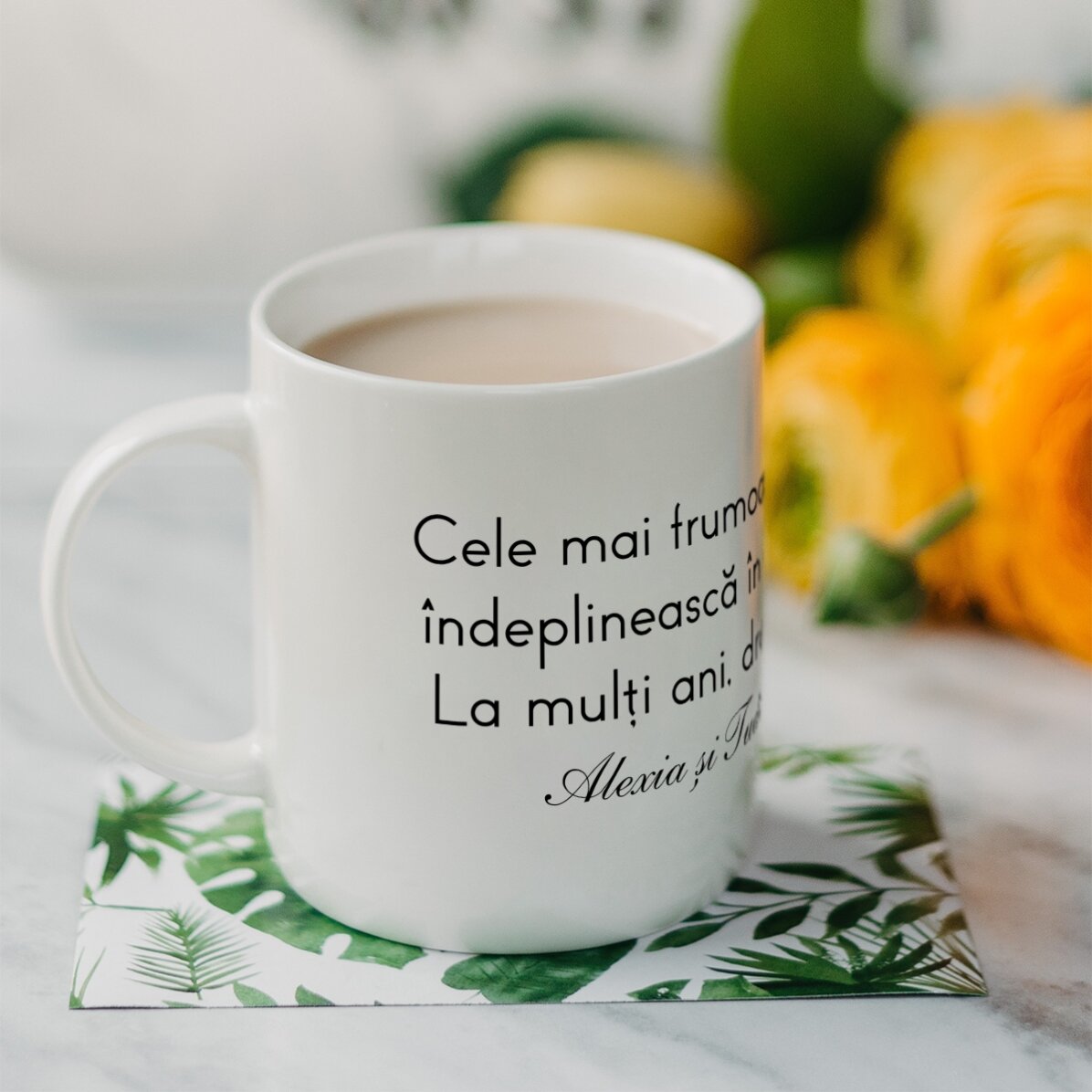 Tazza personalizzata con testo - Un messaggio per i propri cari