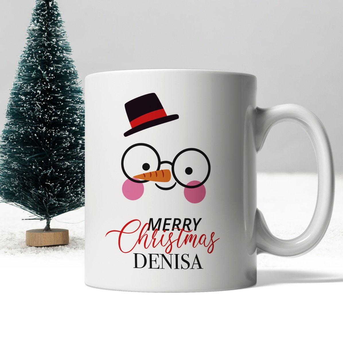 Tazza personalizzata con scritta - Snowman