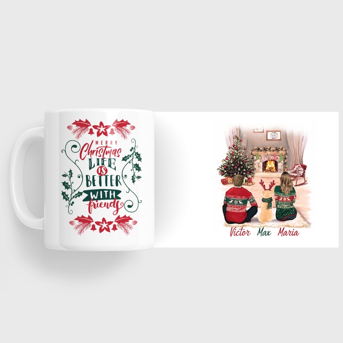 Tazza personalizzata con scritta - Winter